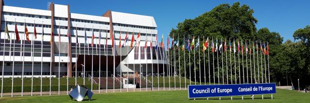 Vlaggen bij de Council of Europe