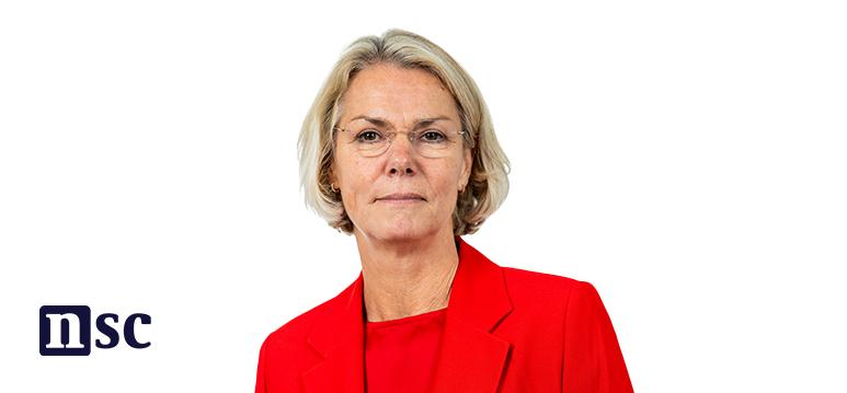 Portret van NSC-Kamerlid Annemarie Heite