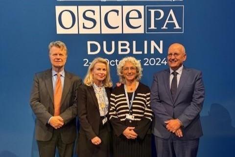 OVSE PA delegatie met Pia Kauma