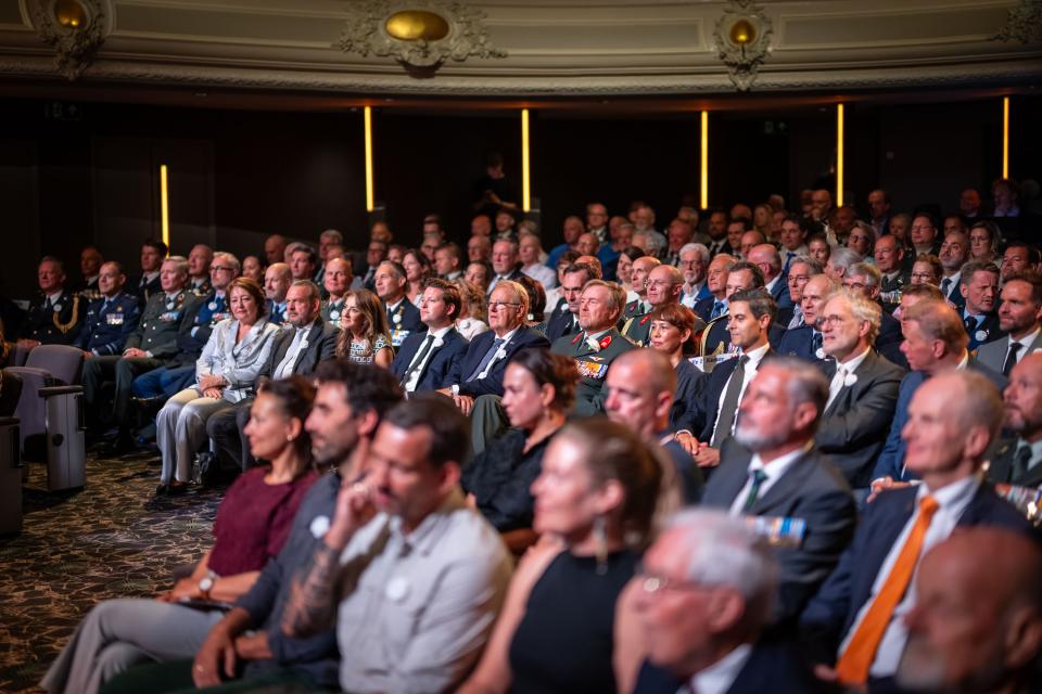 Thom van Campen aanwezig bij Veteranendag. 
