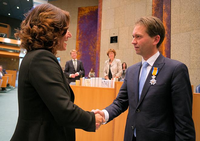 Lintje voor Eddy van Hijum