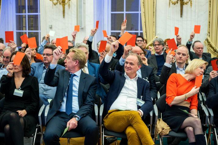 Publiek tijdens de OCW conferentie op dinsdag 5 februari 2019.