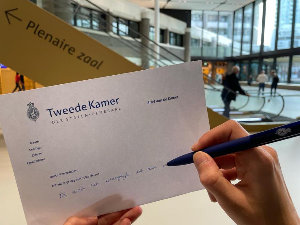 Brief aan de Kamer | Tweede Kamer der Staten-Generaal