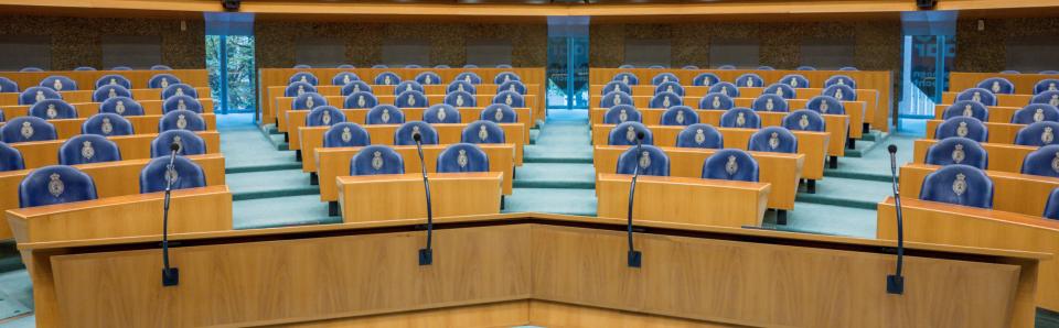 Header plenaire zaal