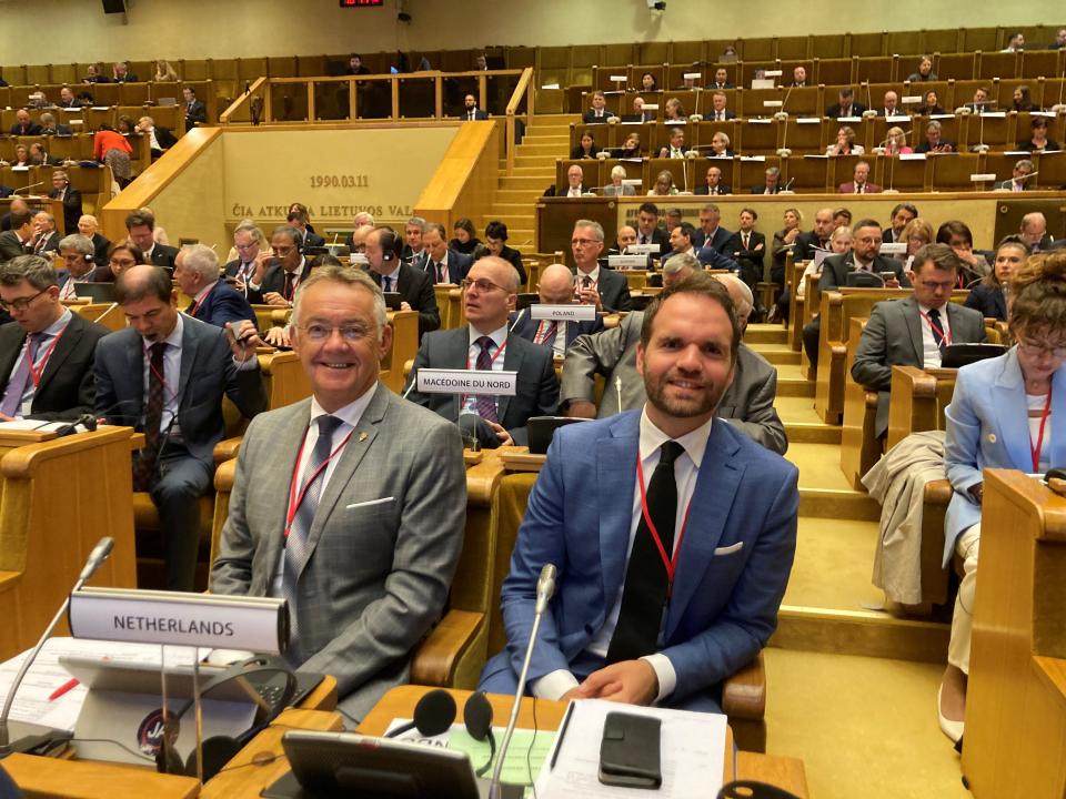 Nederlandse delegatie Vilnius