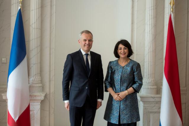 Francois de Rugy en Khadija Arib